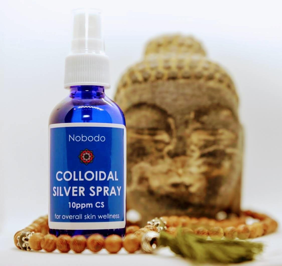 Colloidal Silver - Antiseptic Spray-Nobodo